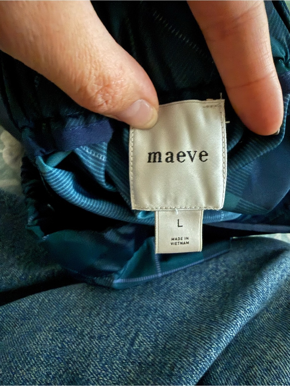 Maeve Taffeta Printed Cropped Wide-Leg Pants - Picture 3 of 3